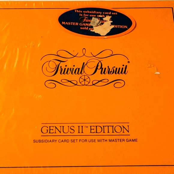 Trivial Pursuit Subsidiary Card Set Genus II Ed. - Picture 2 of 2